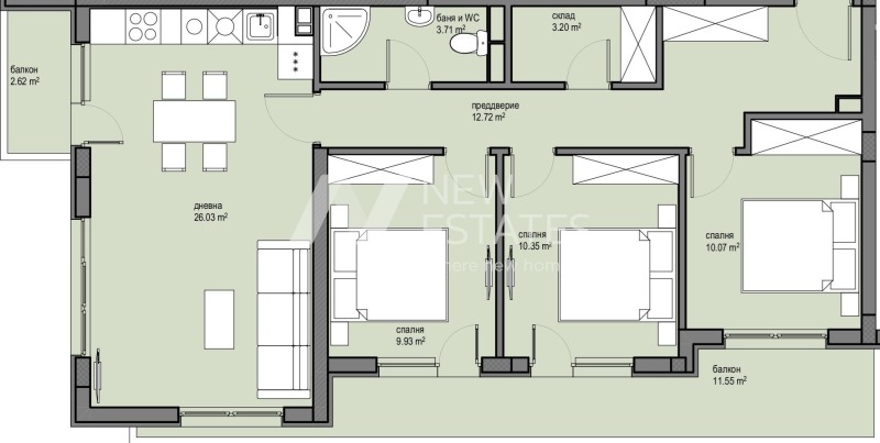 Продава  4-стаен град София , Красна поляна 1 , 122 кв.м | 45121394 - изображение [7]