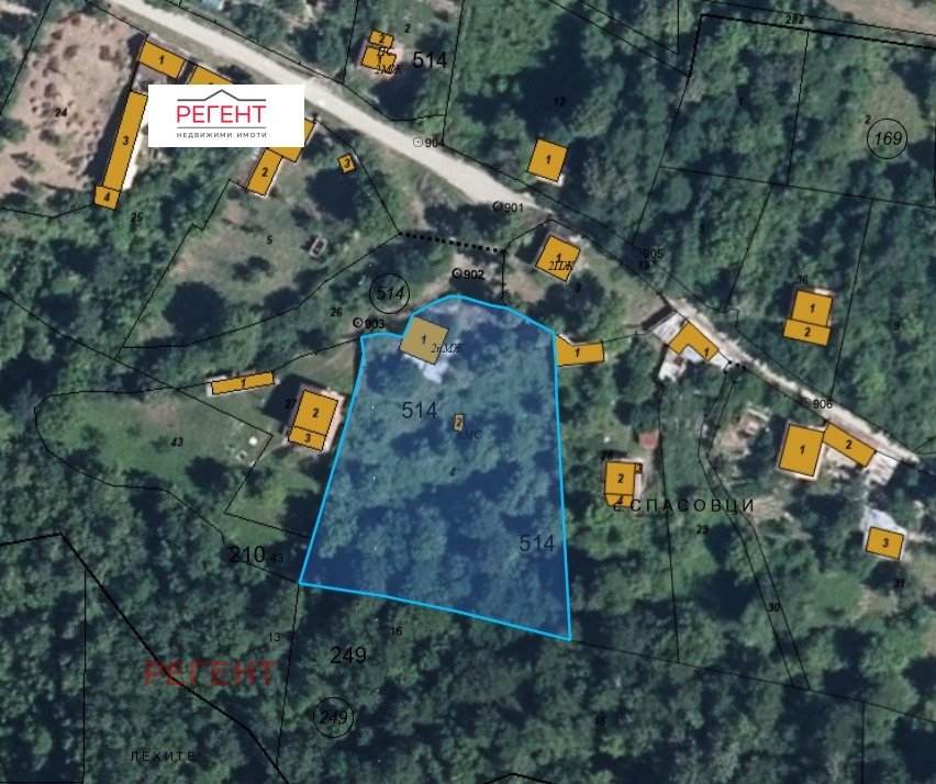 Продава ПАРЦЕЛ, с. Спасовци, област Габрово, снимка 2 - Парцели - 54301791