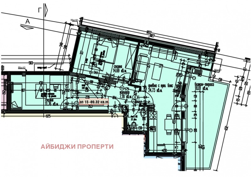 Продава 3-СТАЕН в град Варна, Аспарухово - 100 кв.м / 120 600 € » 235 873.10 лв., АЙБИДЖИ ПРОПЕРТИ