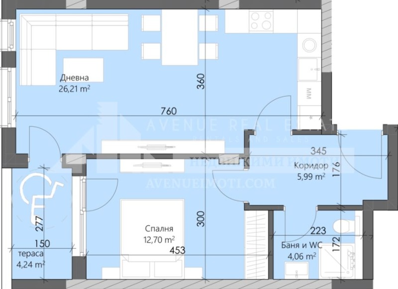 Na sprzedaż  1 sypialnia Plowdiw , Karszijaka , 76 mkw | 72551251 - obraz [2]