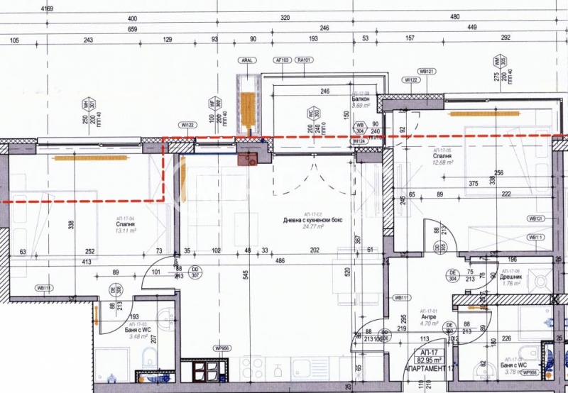 Na prodej  2 ložnice Sofia , Malinova dolina , 106 m2 | 59116760 - obraz [4]