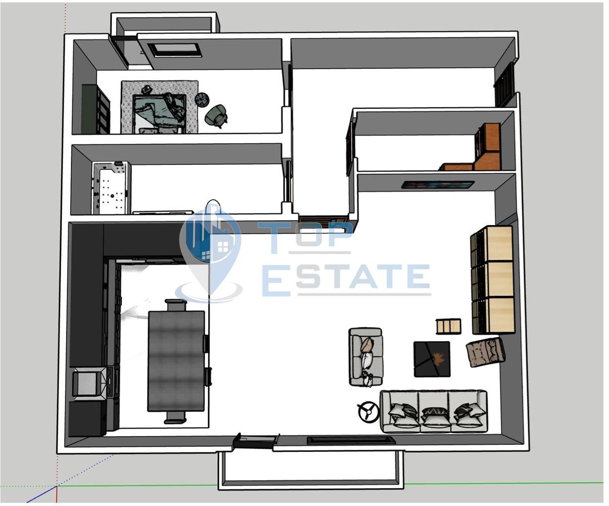 Продава 2-СТАЕН, гр. Велико Търново, Бузлуджа, снимка 2 - Апартаменти - 47700993