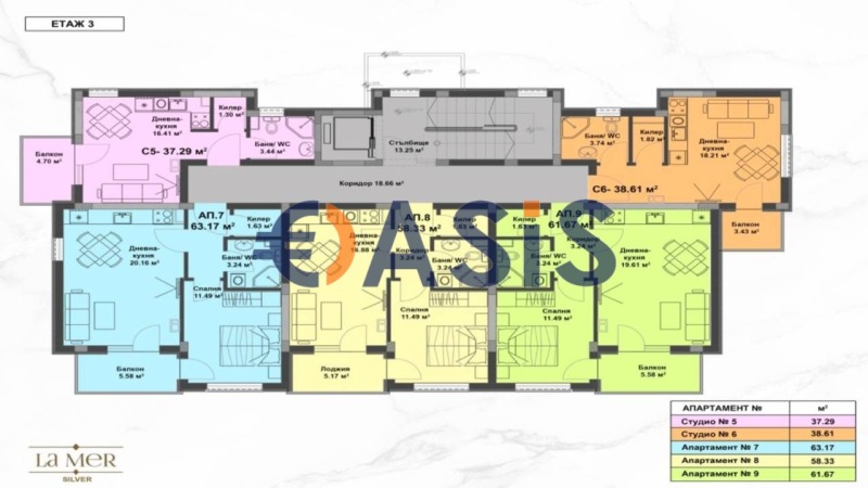Zu verkaufen  Studio region Burgas , k.k. Slantschew brjag , 37 qm | 42163702 - Bild [15]