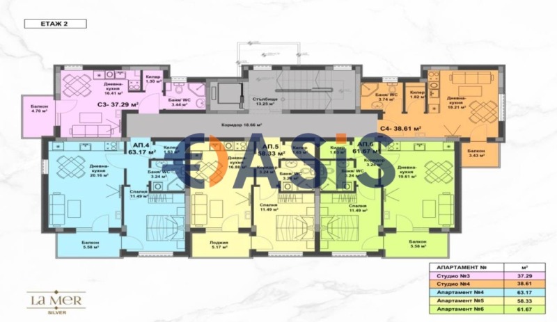Zu verkaufen  Studio region Burgas , k.k. Slantschew brjag , 37 qm | 42163702 - Bild [14]