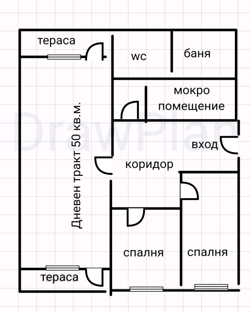 En venta  3 dormitorios Dobrich , Druzhba 4 , 120 metros cuadrados | 47960695 - imagen [14]