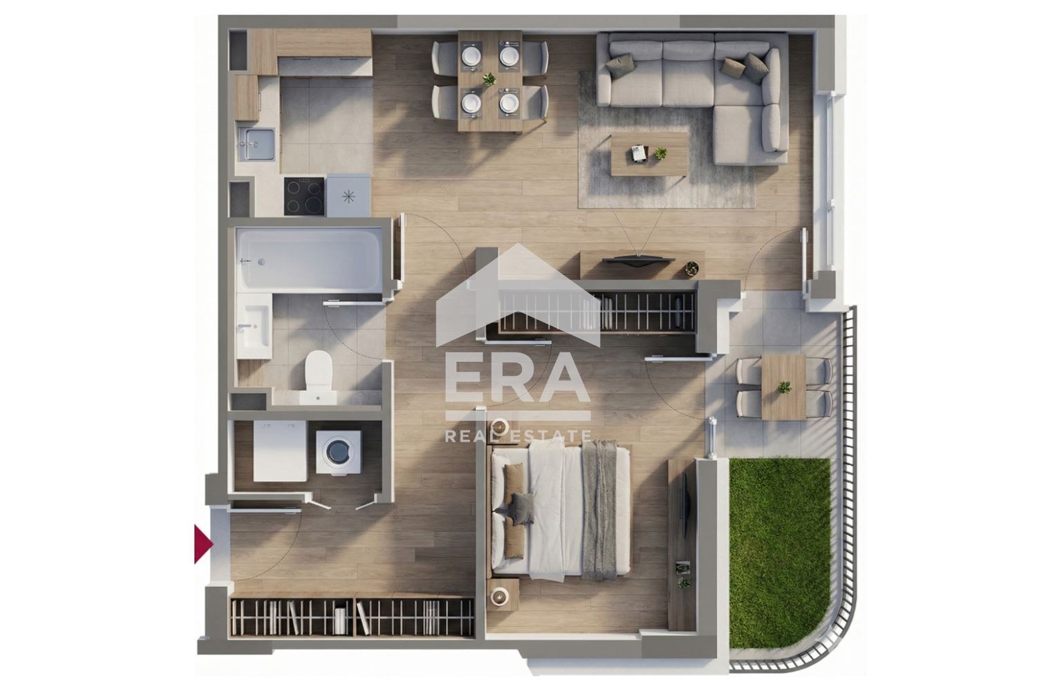 Продава 2-СТАЕН, гр. София, Кръстова вада, снимка 4 - Апартаменти - 55885026