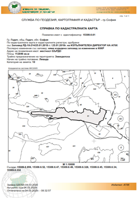 Земеделска земя гр. Годеч, област София 1