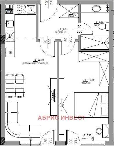 Продава 2-СТАЕН, гр. София, Малинова долина, снимка 11 - Апартаменти - 55010331