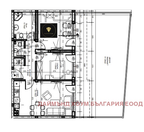 For Sale  2 bedroom Plovdiv , Yuzhen , 151 sq.m | 87168752 - image [2]