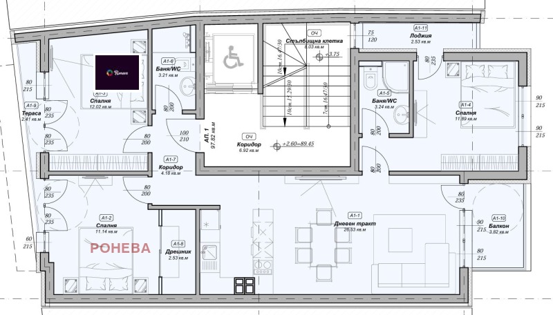 Продава 4-СТАЕН, гр. Варна, Цветен квартал, снимка 3 - Aпартаменти - 48124584