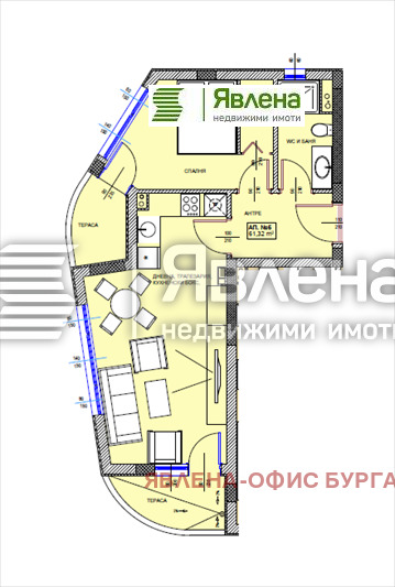 Продава 2-СТАЕН, гр. Поморие, област Бургас, снимка 1 - Aпартаменти - 48060479