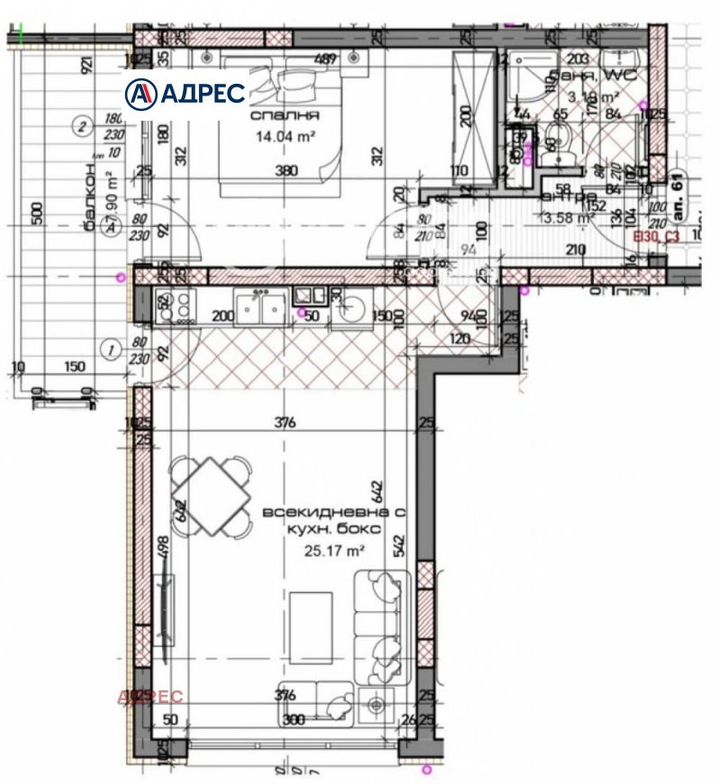 Продава 2-СТАЕН, гр. Варна, Младост 1, снимка 2 - Aпартаменти - 48077466