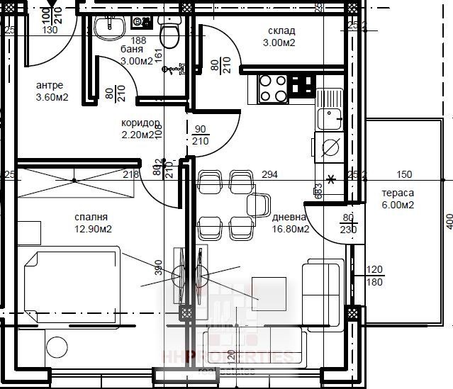 Продава 2-СТАЕН, гр. Пловдив, Беломорски, снимка 5 - Апартаменти - 54034603