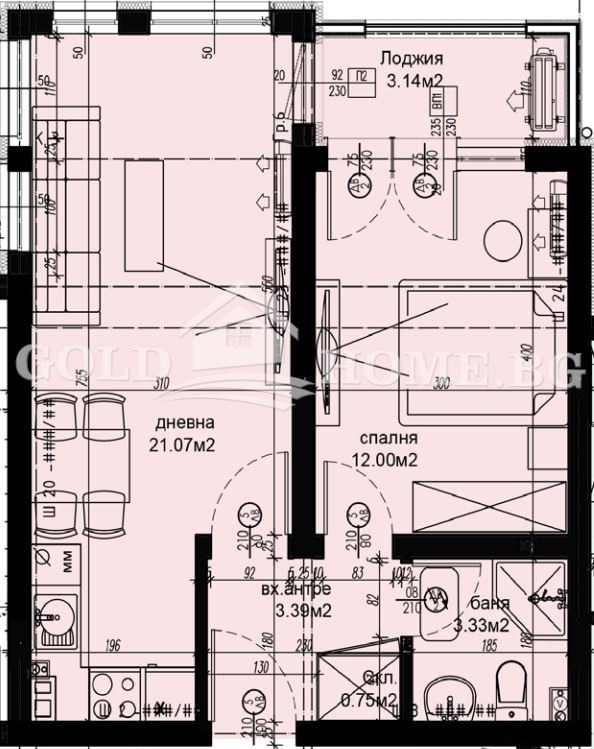 Продава 2-СТАЕН, гр. Пловдив, Христо Смирненски, снимка 2 - Апартаменти - 54693992