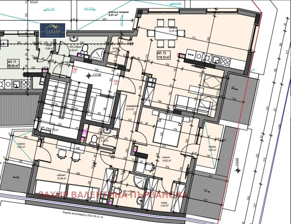 Продава 3-СТАЕН, гр. София, Банишора, снимка 3 - Апартаменти - 53611458