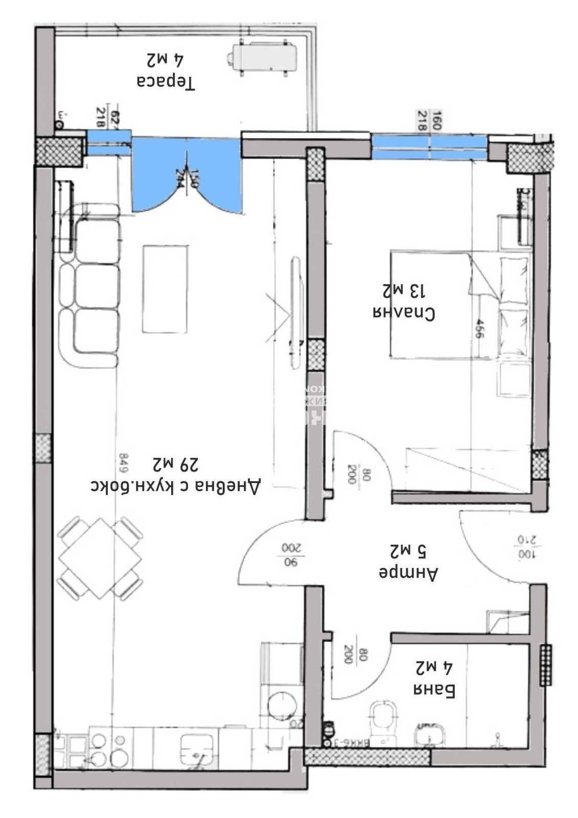 Продава 2-СТАЕН, гр. Пловдив, Кючук Париж, снимка 2 - Апартаменти - 53961994