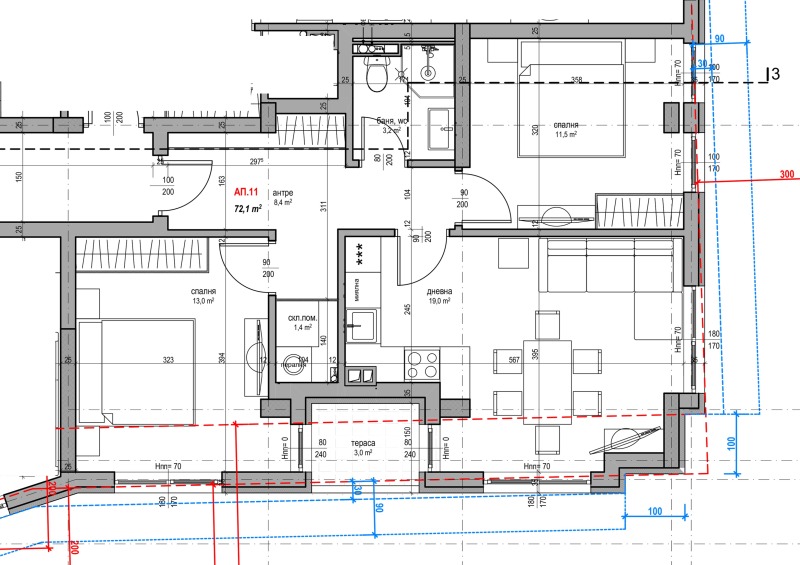 De vânzare  2 dormitoare Sofia , Slatina , 86 mp | 31726377 - imagine [3]