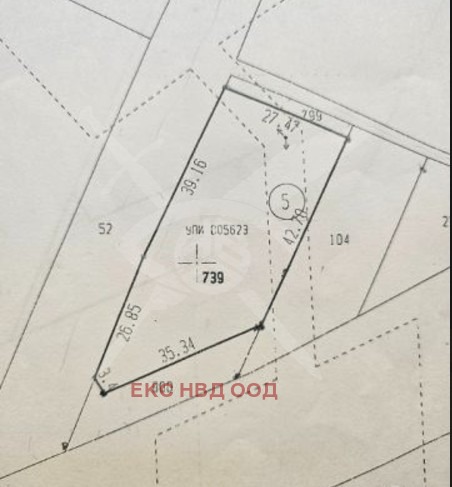 Продава ПАРЦЕЛ, гр. Пловдив, Тракия, снимка 1 - Парцели - 48607876