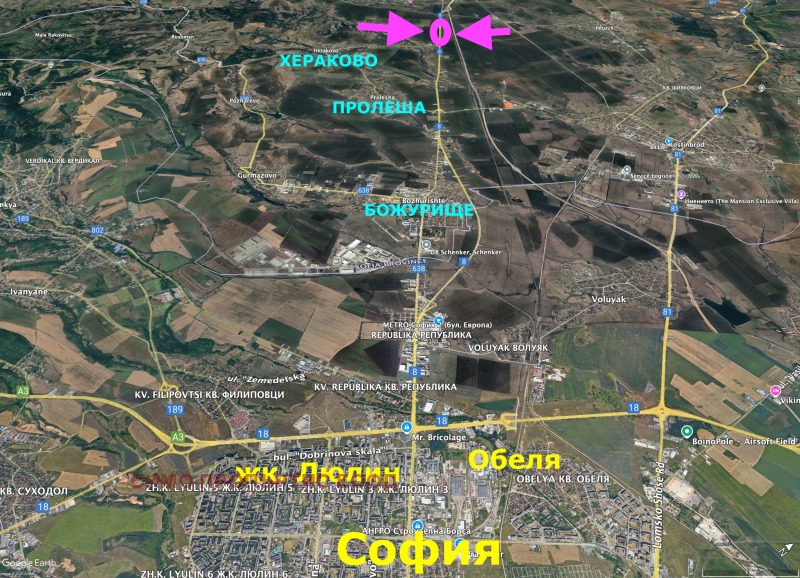 De vânzare  Complot regiunea Sofia , Heracovo , 15000 mp | 33518082 - imagine [4]