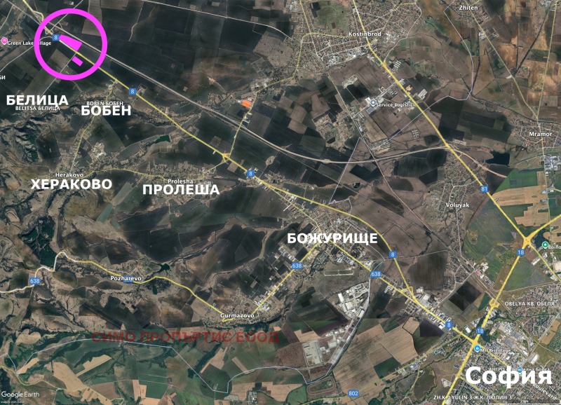 De vânzare  Complot regiunea Sofia , Heracovo , 15000 mp | 33518082 - imagine [3]