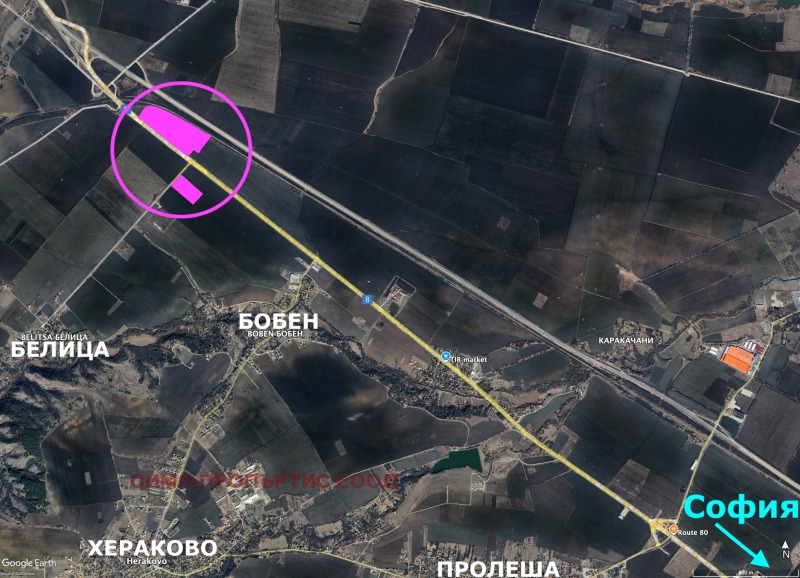 De vânzare  Complot regiunea Sofia , Heracovo , 15000 mp | 33518082 - imagine [2]