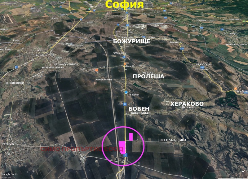 De vânzare  Complot regiunea Sofia , Heracovo , 15000 mp | 33518082 - imagine [5]