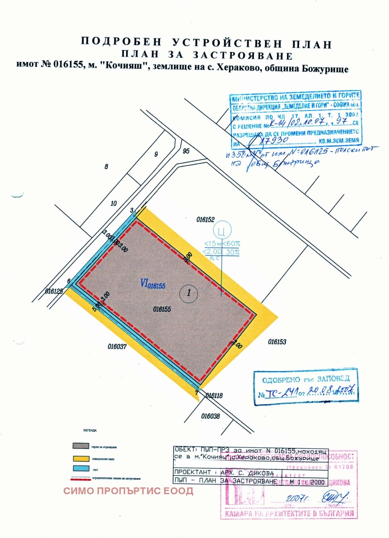 De vânzare  Complot regiunea Sofia , Heracovo , 15000 mp | 33518082 - imagine [14]