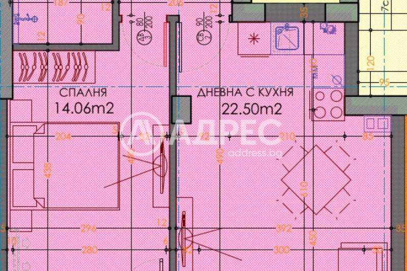 Te koop  1 slaapkamer Plovdiv , Trakija , 71 m² | 10264645 - afbeelding [2]