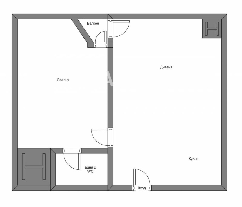 En venta  1 dormitorio Sofia , Lyulin - tsentar , 64 metros cuadrados | 90192576 - imagen [4]