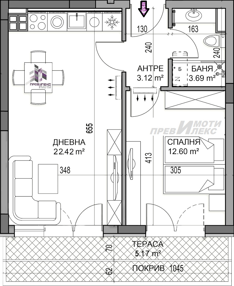 Продава 2-СТАЕН, гр. Пловдив, Кършияка