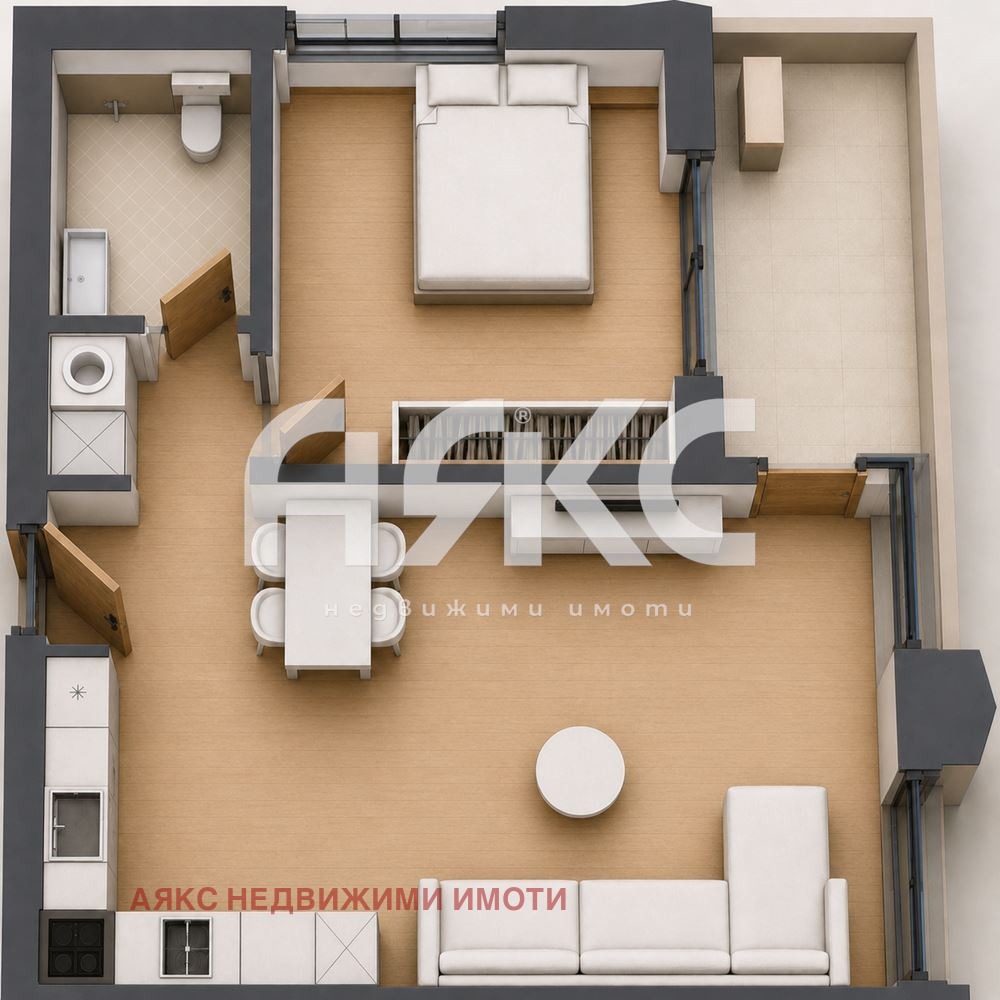 Продава 2-СТАЕН, гр. София, Хаджи Димитър, снимка 2 - Апартаменти - 54549766