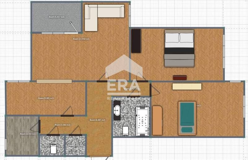 Satılık  2 yatak odası Sofia , Iztok , 125 metrekare | 82295362 - görüntü [2]