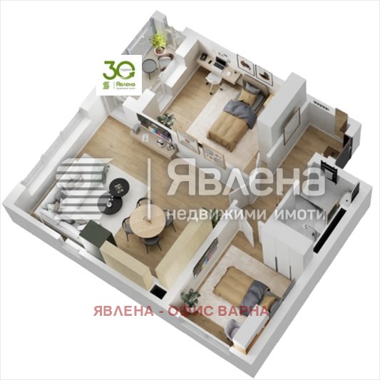 Продава 3-СТАЕН, гр. Варна, Кайсиева градина, снимка 9 - Апартаменти - 55668835