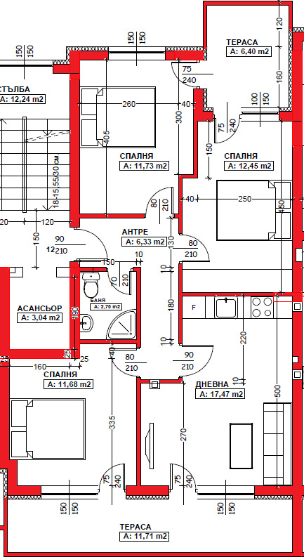 Продава  Многостаен град Благоевград , Широк център , 103 кв.м | 41376605