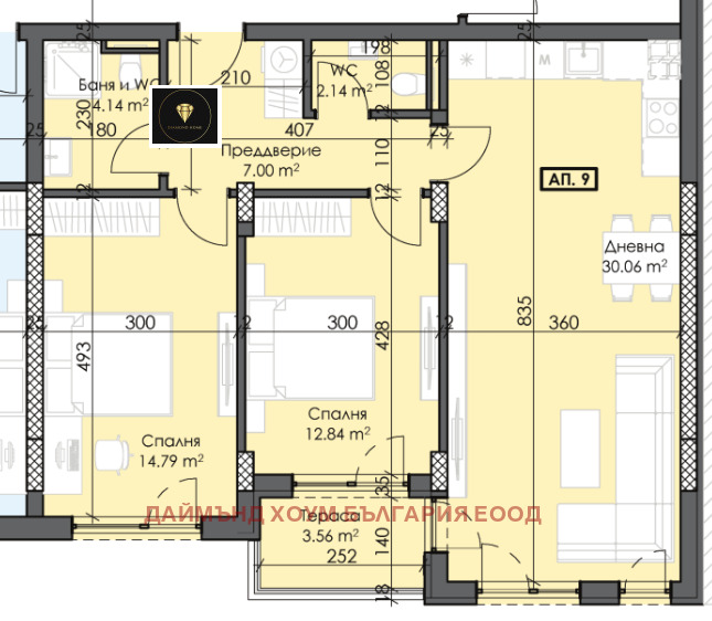 Продава 3-СТАЕН, гр. Пловдив, Тракия, снимка 2 - Апартаменти - 56269351