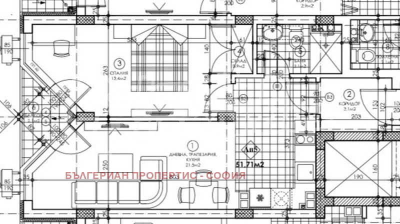 Продава 2-СТАЕН, гр. София, Център, снимка 16 - Aпартаменти - 48098986