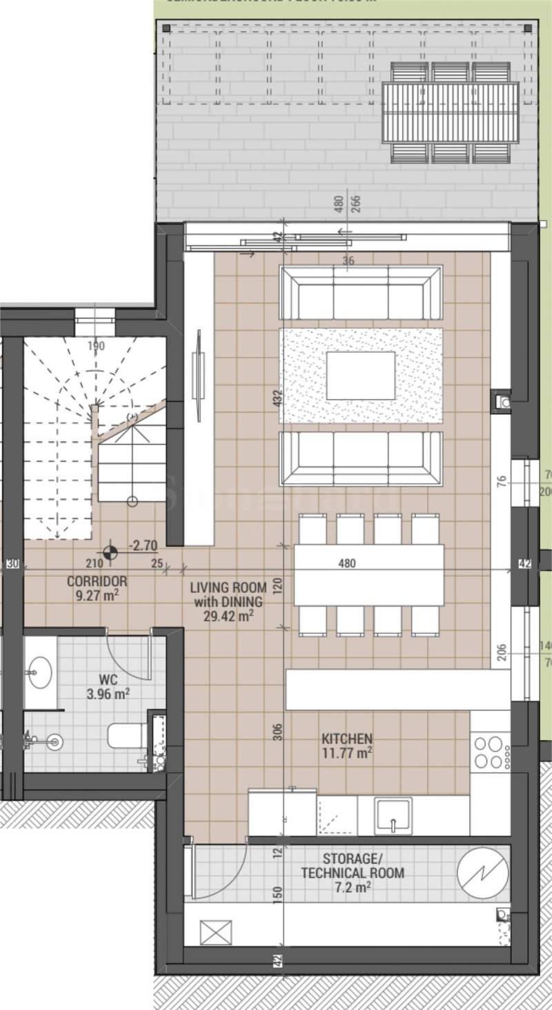 Продава КЪЩА, гр. София, в.з.Малинова долина - Герена, снимка 2 - Къщи - 53112776