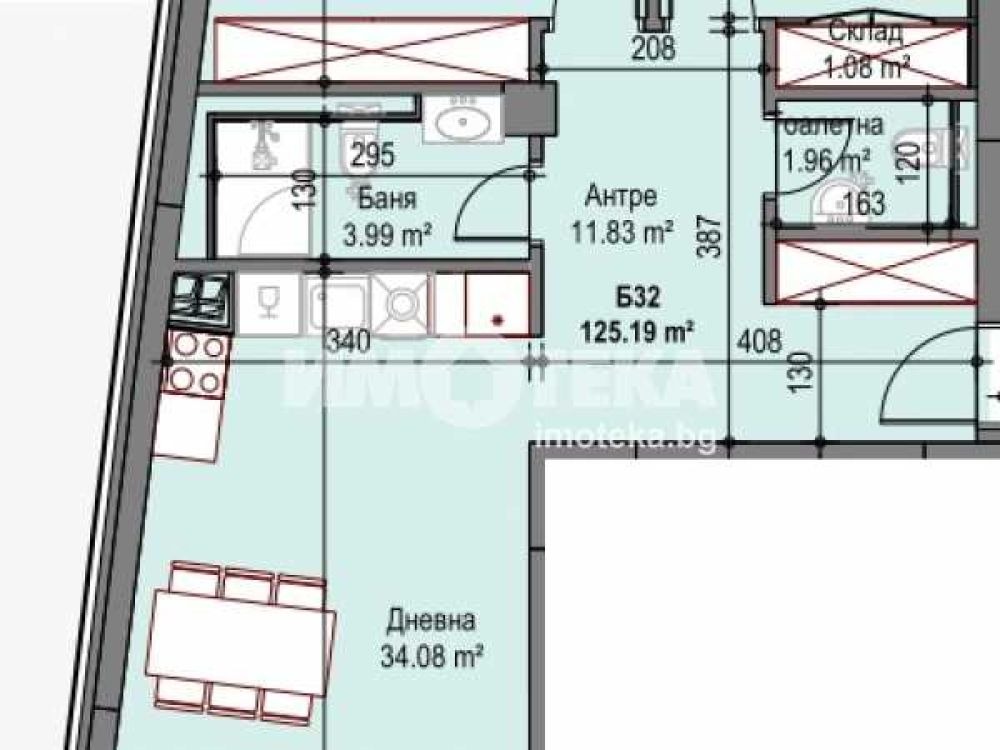 Продава 3-СТАЕН, гр. София, Сухата река, снимка 2 - Апартаменти - 48011122