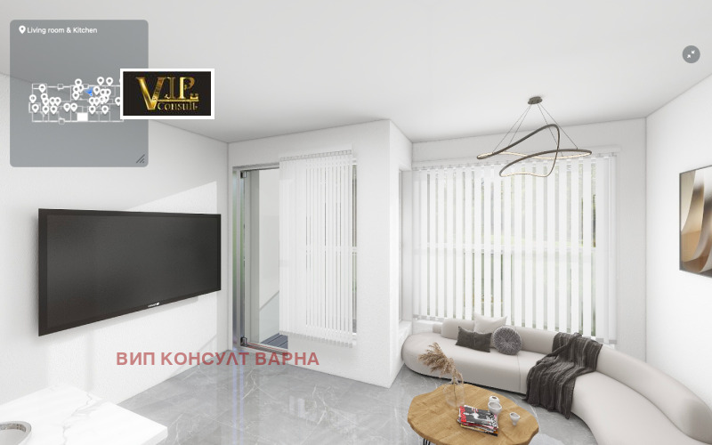 Продава  2-стаен град Варна , Кайсиева градина , 60 кв.м | 11999344