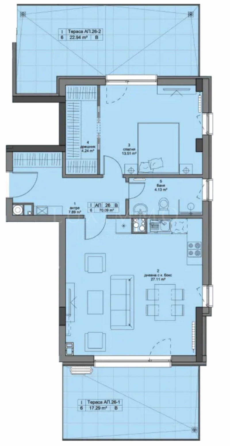 À vendre  1 chambre Sofia , Krastova vada , 84 m² | 45295802 - image [9]