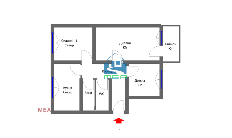 Na sprzedaż  2 sypialnie Plewen , Storgozija , 75 mkw | 47108391