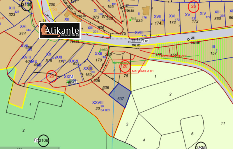 Продава  Парцел град София , гр. Банкя , 512 кв.м | 43343541 - изображение [3]