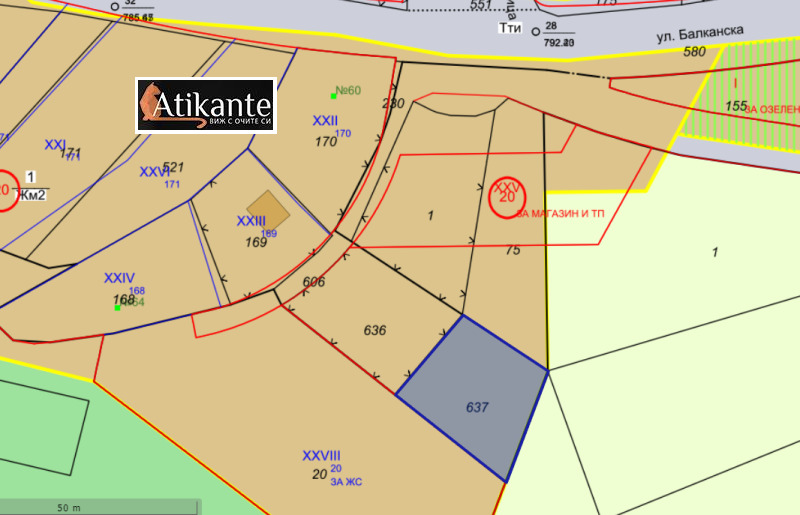 À vendre  Parcelle Sofia , Bankya , 512 m² | 43343541