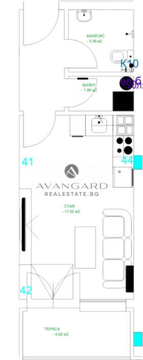 Продава 1-СТАЕН, гр. Пловдив, Център, снимка 5 - Апартаменти - 51262600