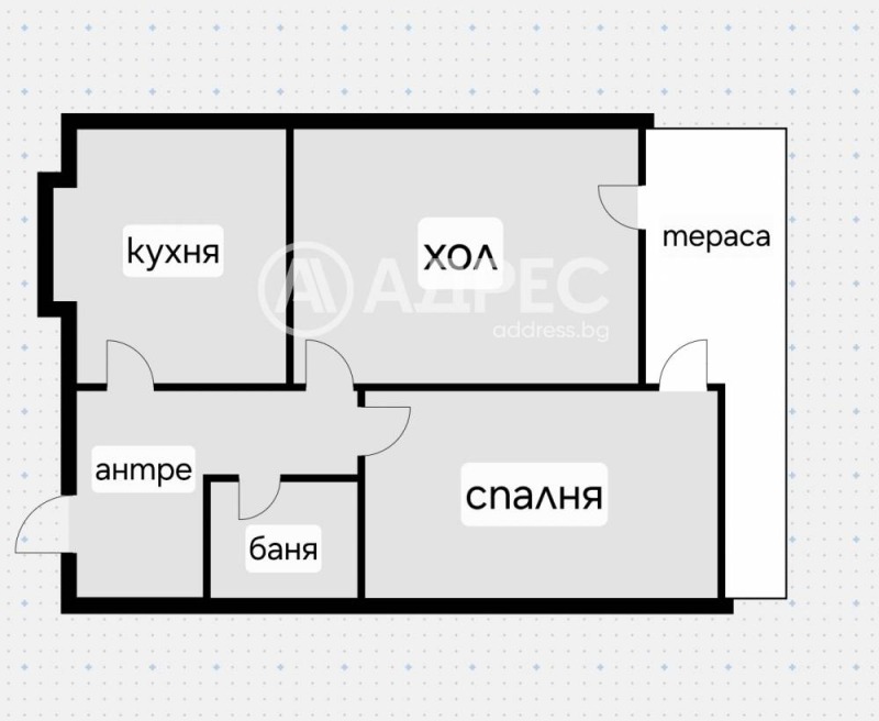 Продава 2-СТАЕН, гр. София, Зона Б-5, снимка 4 - Aпартаменти - 49211589