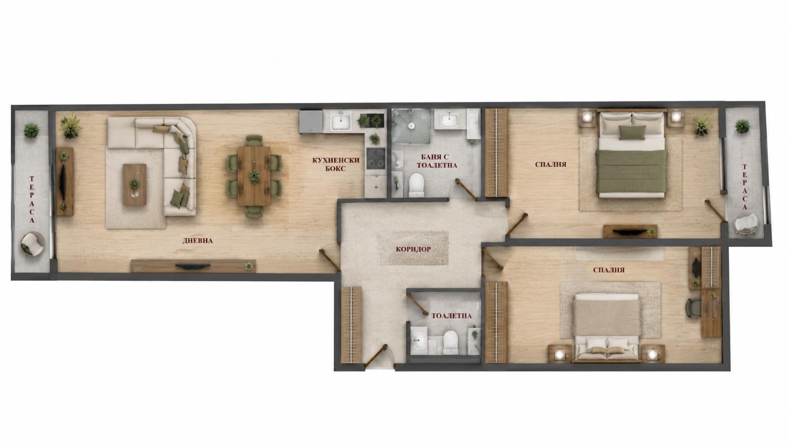 Продава 3-СТАЕН, гр. София, Кръстова вада, снимка 17 - Апартаменти - 54752673