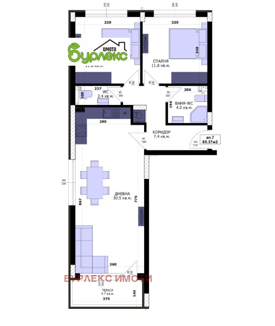 À vendre  2 chambres Varna , Kaisieva gradina , 97 m² | 38433731 - image [3]
