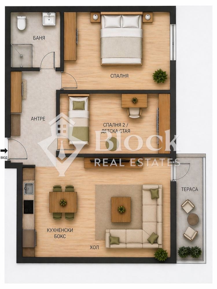 Продава 2-СТАЕН, гр. София, Люлин 9, снимка 7 - Апартаменти - 54277697