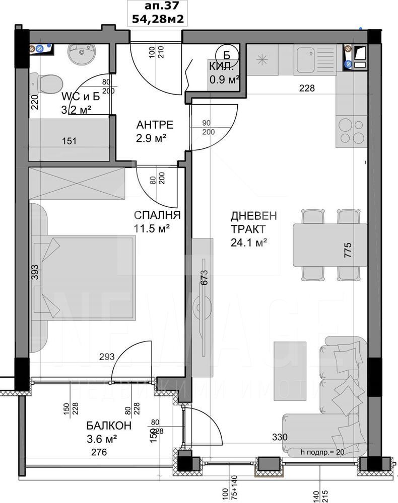 Продава 2-СТАЕН, гр. Варна, Владислав Варненчик 1, снимка 8 - Апартаменти - 54966141