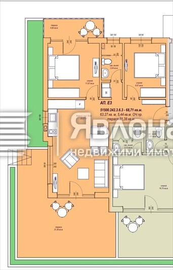 Продава 3-СТАЕН, к.к. Слънчев бряг, област Бургас, снимка 8 - Апартаменти - 53471451